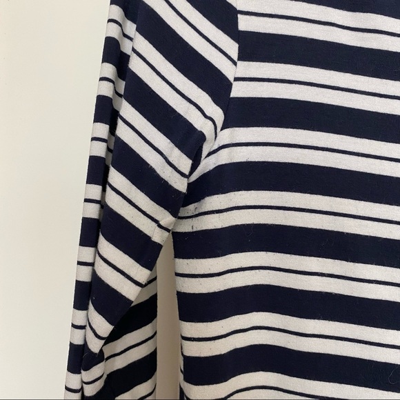 Mott 50 Hvar Dress Striped SPF 50 Sun Protective Long Sleeve Dress Size Medium - Picture 5 of 7